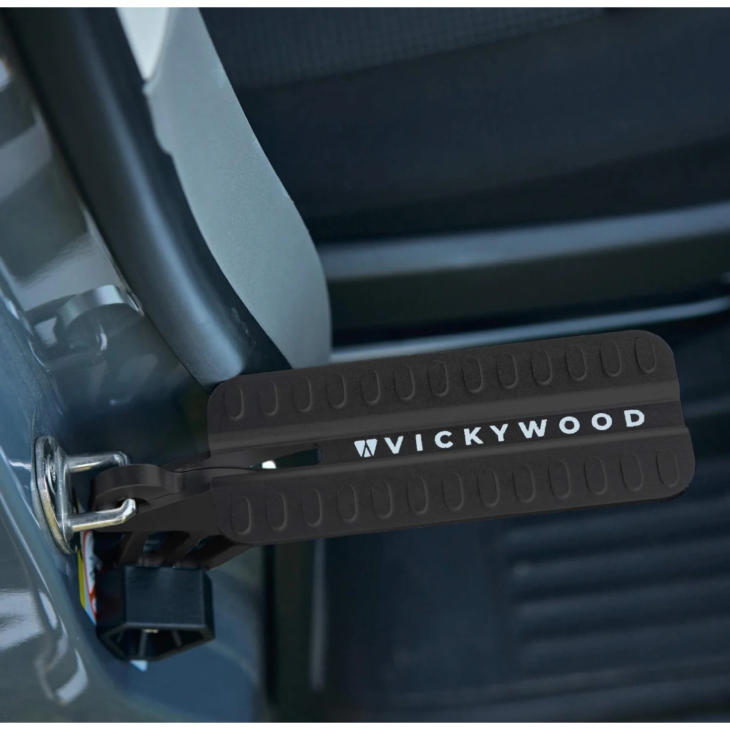 VICKYWOOD Universal Auto Tür Trittstufe 2.0 schwarz