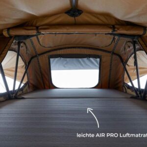 Air Pro Dachzelt Luftmatratze selbstaufblasend 160