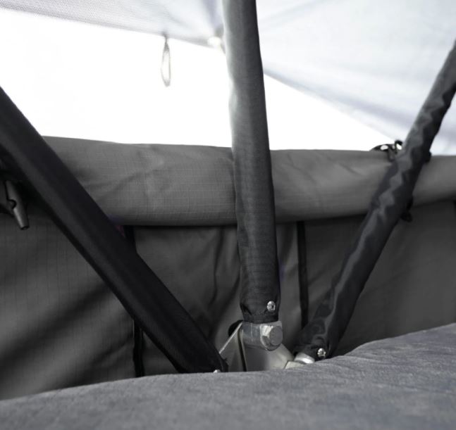 Dachzelt BIG WILLOW 160 Gen.3 ECO grau – Bild 4