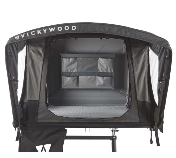 Hybrid-Dachzelt TEAK 2.0 180 grau – Bild 4