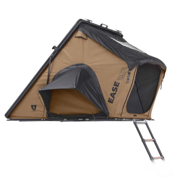 Hartschalen-Dachzelt CUMARU EASE 135 goldbraun