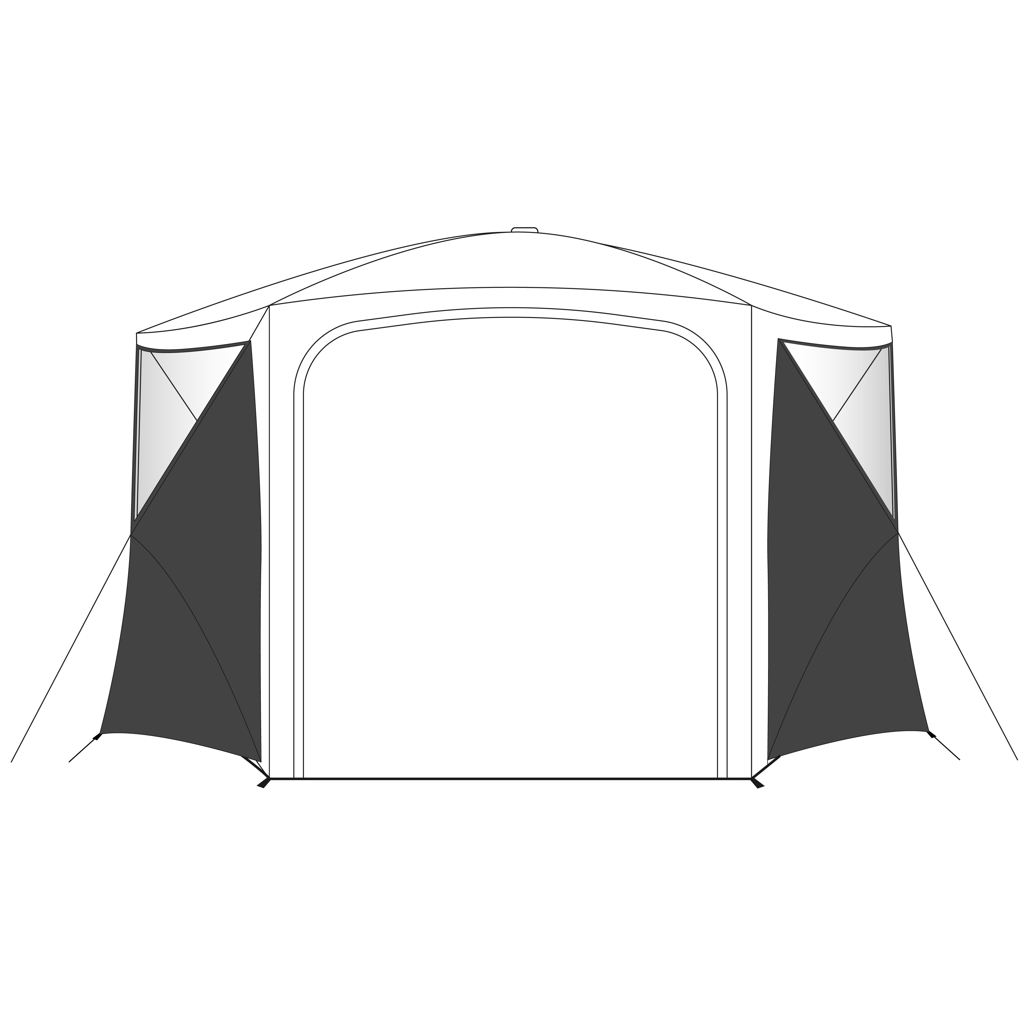 Quick Hub Sidewalls Set - Hex