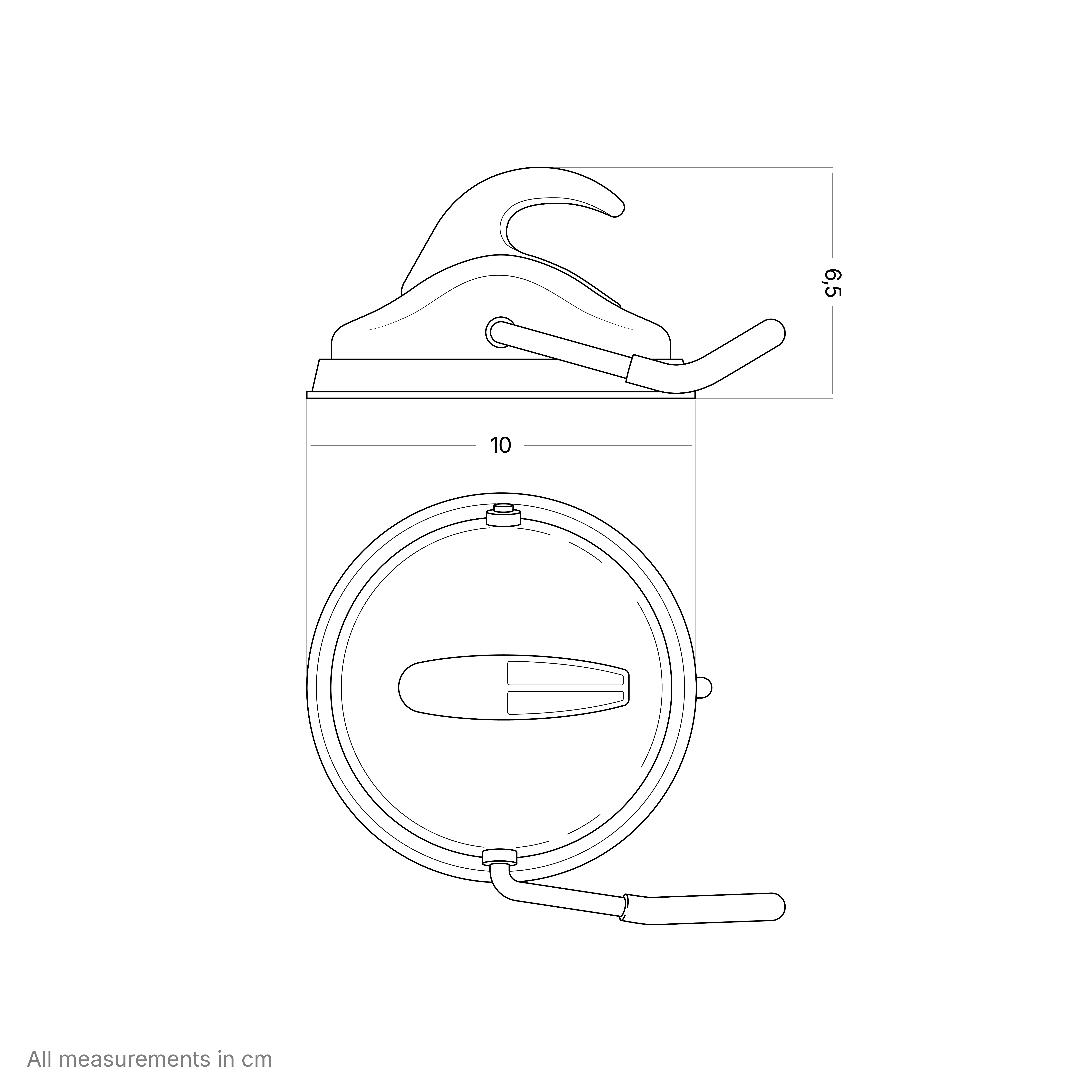 qeedo Easy Hook Set 2 Stück - 10 cm – Bild 2